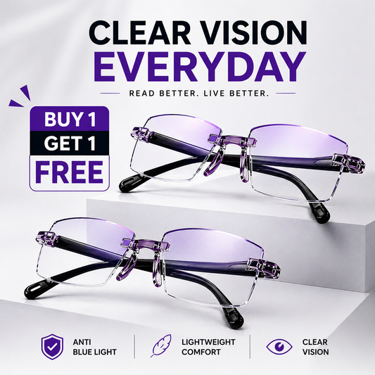 Daily Use Reading Glasses - Buy 1 Get 1 Free