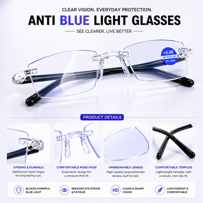 Daily Use Reading Glasses - Buy 1 Get 1 Free