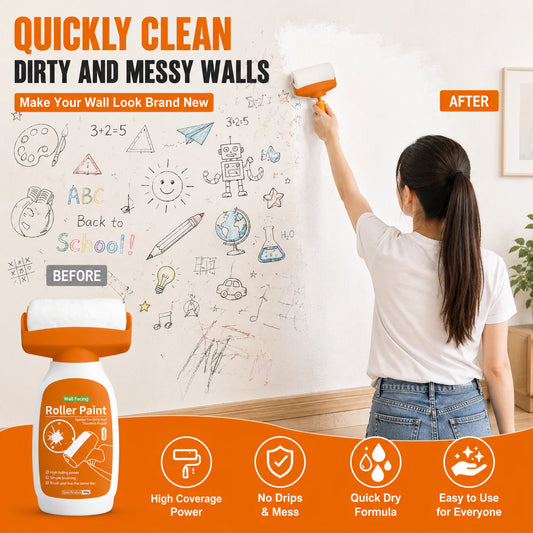 2-in-1 Wall Repair Paint Roller