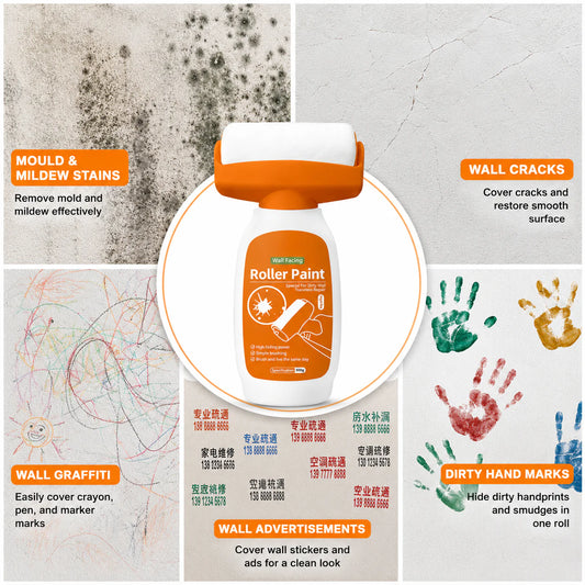 2-in-1 Wall Repair Paint Roller