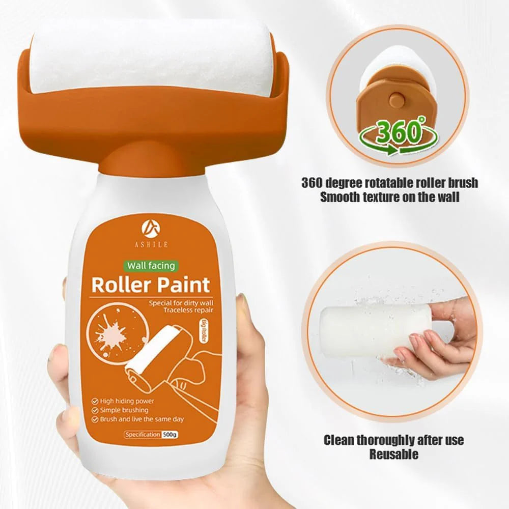 2-in-1 Wall Repair Paint Roller