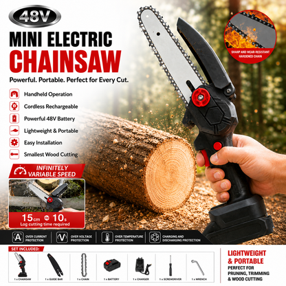 Portable Cordless Chainsaw